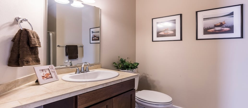 How to Hang Bathroom Furniture on Wall Panels