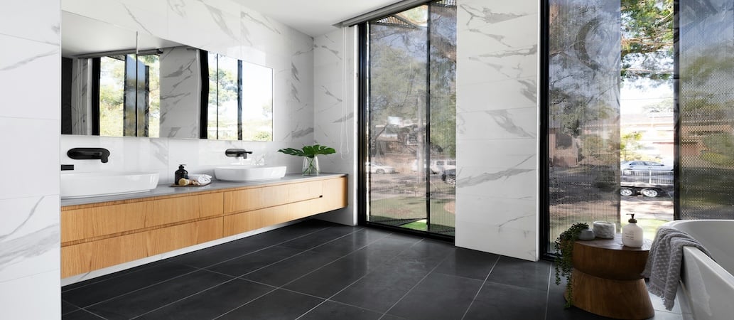 Tall Order: How to Decorate a Bathroom with High Ceilings