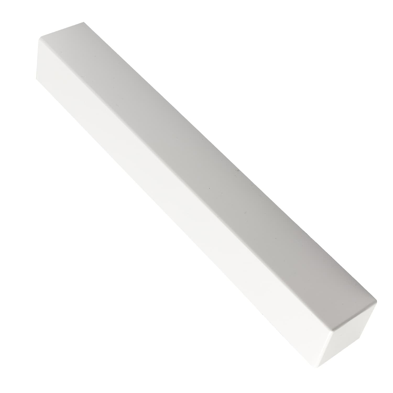 Brilliant White Square 90 degrees External Corner Slimline 40mm x 500mm (9mm or 16mm boards) Brilliant White Square 90 degrees External Corner Slimline 40mm x 500mm (9mm or 16mm boards)