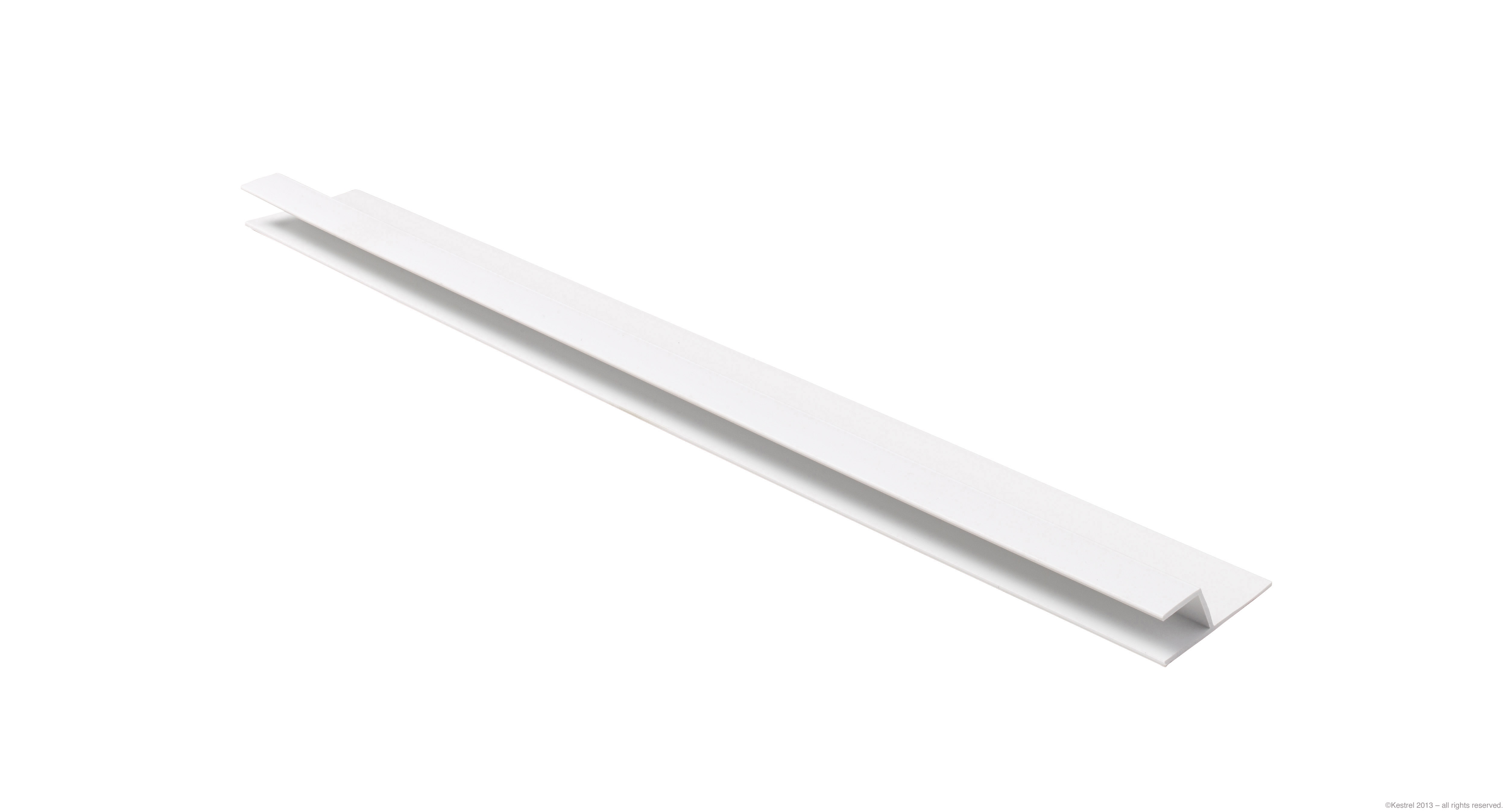 Brilliant White Bullnose 30mm x 30mm Joiner Extension