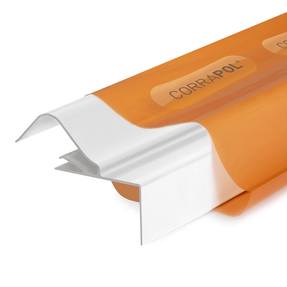 Corrapol Rock and Lock Gable Flashing (97mm | 125mm x 6,000mm) Corrapol Rock and Lock Gable Flashing (97mm | 125mm x 6,000mm)