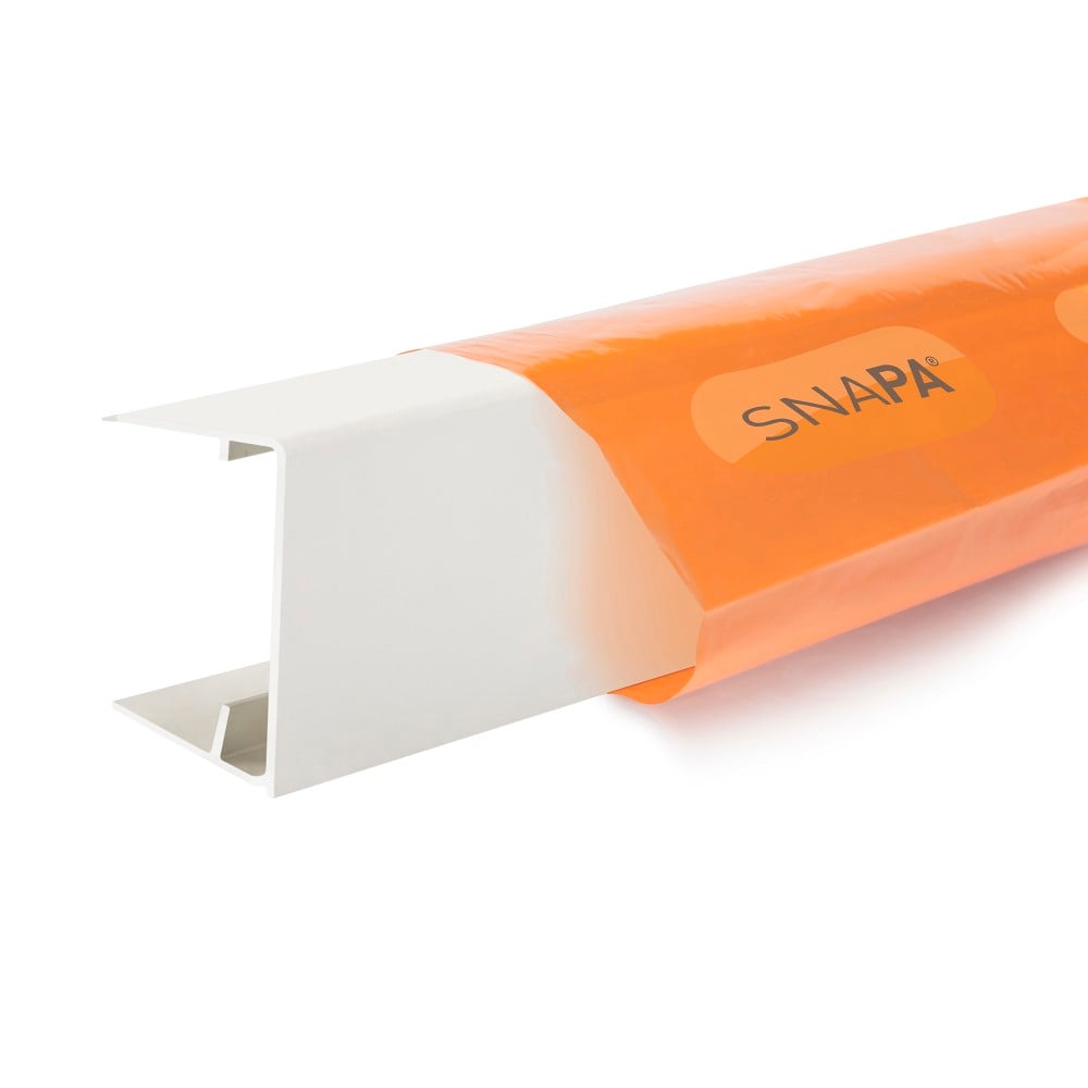 Snapa 35mm PVC Drip Trim (2.1m | White) Snapa 35mm PVC Drip Trim (2.1m | White)