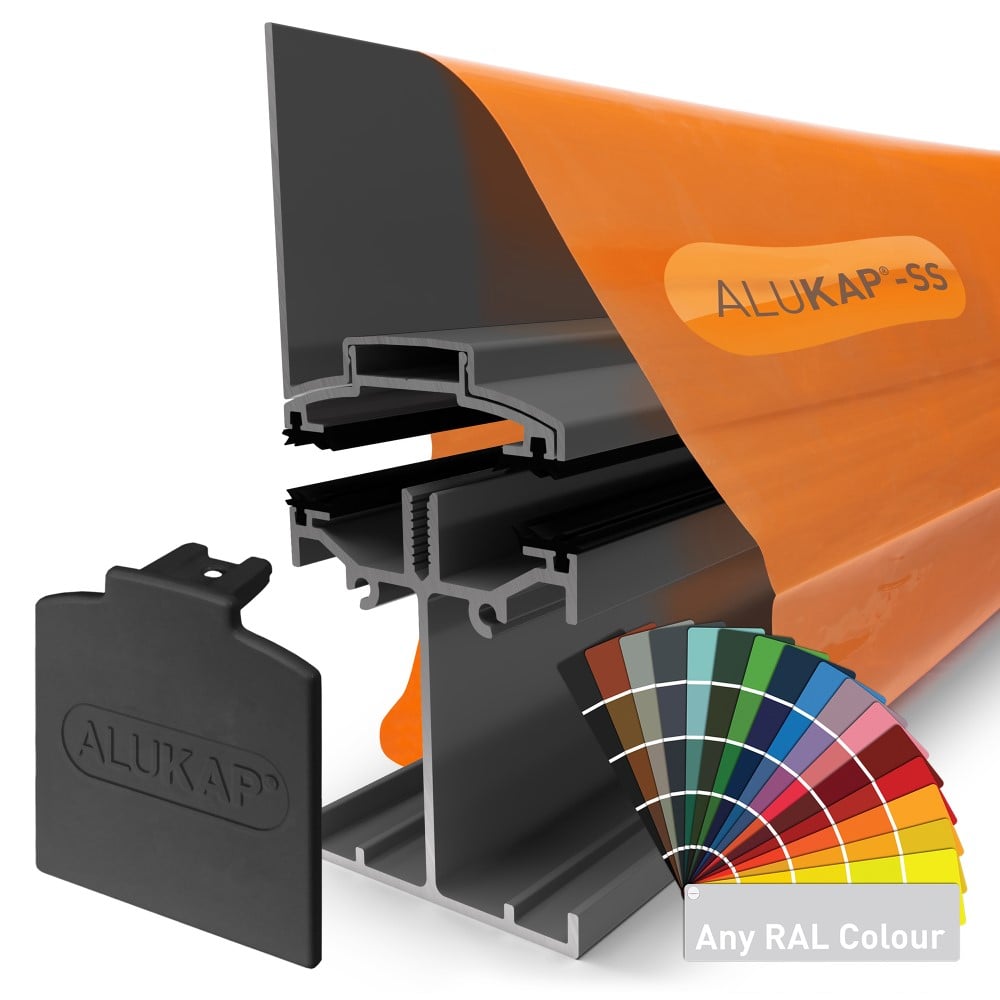 Alukap-SS Low Profile Wall Bar (140mm | 60mm x 6,000mm) Alukap-SS Low Profile Wall Bar (140mm | 60mm x 6,000mm)