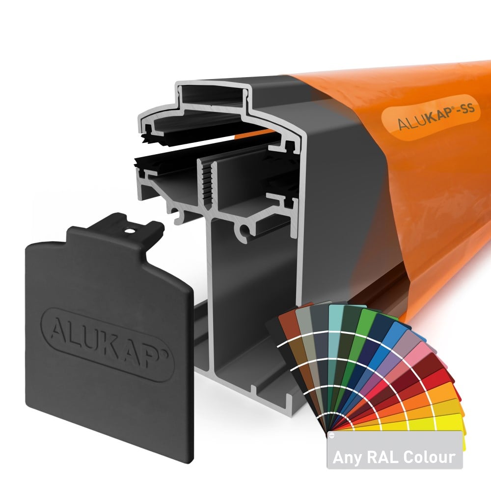 Alukap-SS Low Profile Gable Bar (90mm | 60mm x 4,800mm) Alukap-SS Low Profile Gable Bar (90mm | 60mm x 4,800mm)