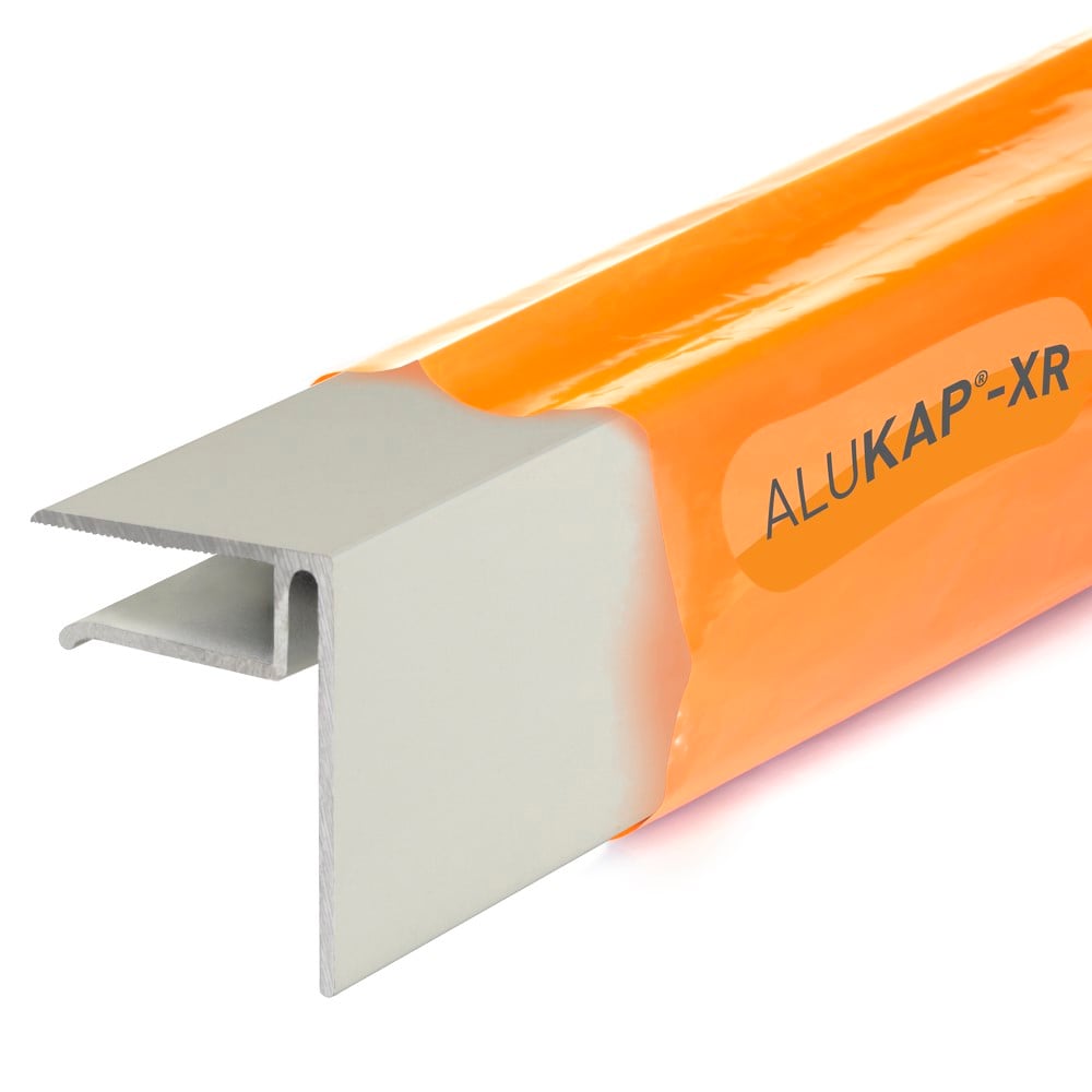 Alukap-XR 10mm End Stop Bar 3m White Alukap-XR 10mm End Stop Bar 3m White