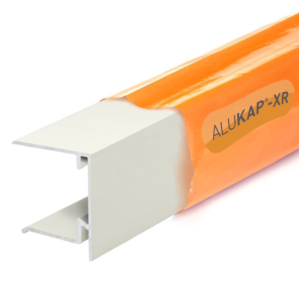 Alukap-XR 35mm End Stop Bar 3m White