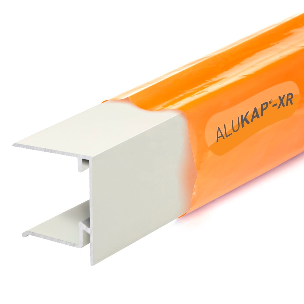 Alukap-XR 35mm End Stop Bar 3m White Alukap-XR 35mm End Stop Bar 3m White