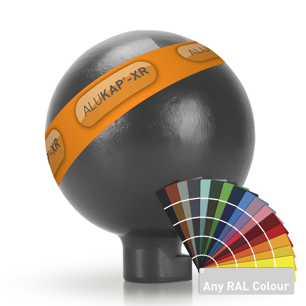 Alukap-XR Ball Finial (180mm | 150mm x 150mm) Alukap-XR Ball Finial (180mm | 150mm x 150mm)
