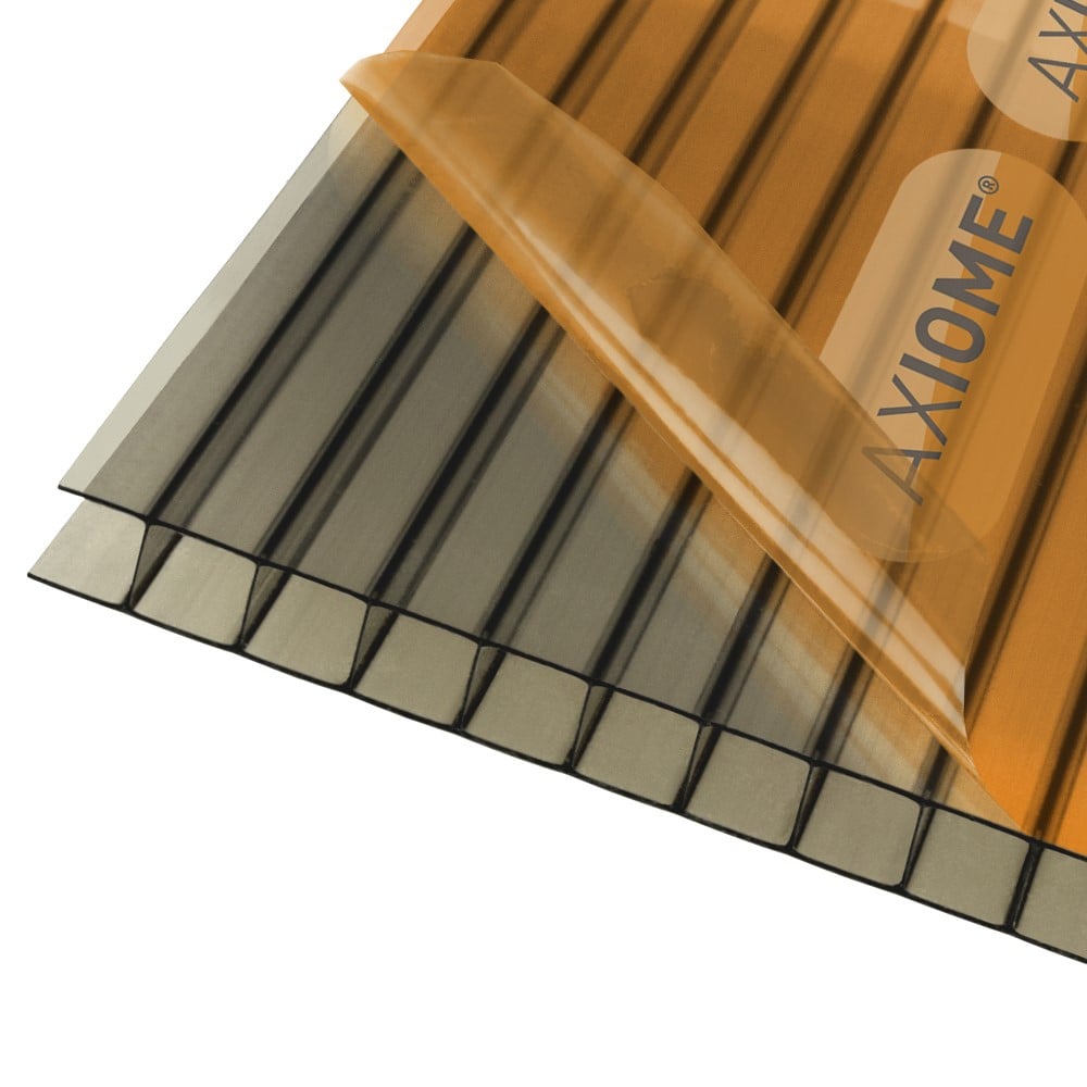 Axiome Bronze 10mm Twinwall 2100 x 2000mm Axiome Bronze 10mm Twinwall 2100 x 2000mm