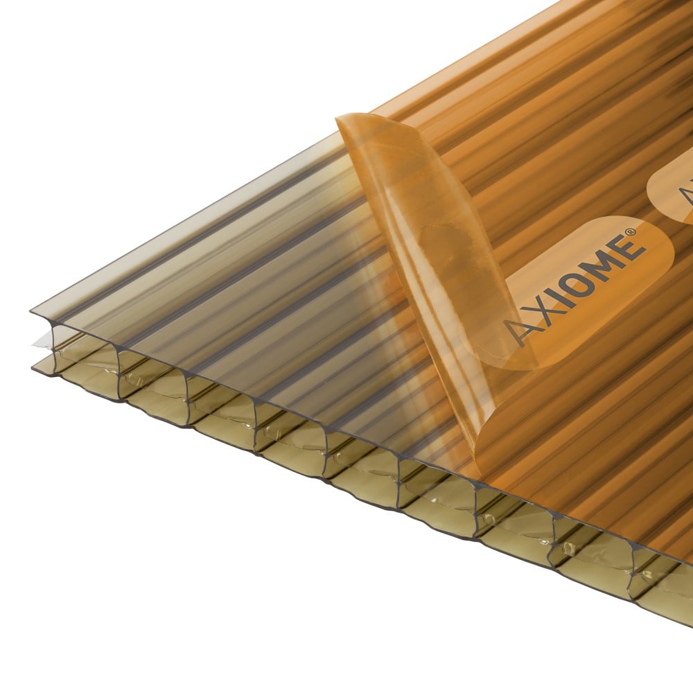 Axiome Bronze 16mm Polycarbonate 690 x 2000mm Axiome Bronze 16mm Polycarbonate 690 x 2000mm