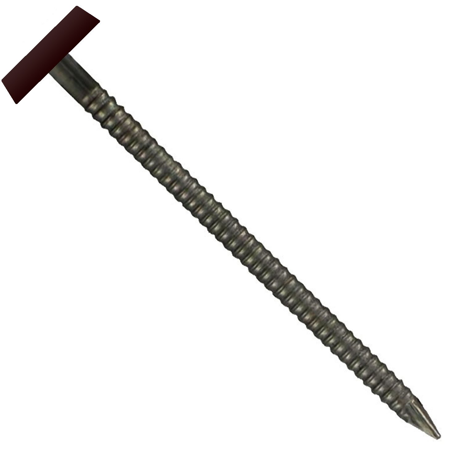 Brown 50mm Plastic Headed Nails (100 | Bright Nails) Brown 50mm Plastic Headed Nails (100 | Bright Nails)