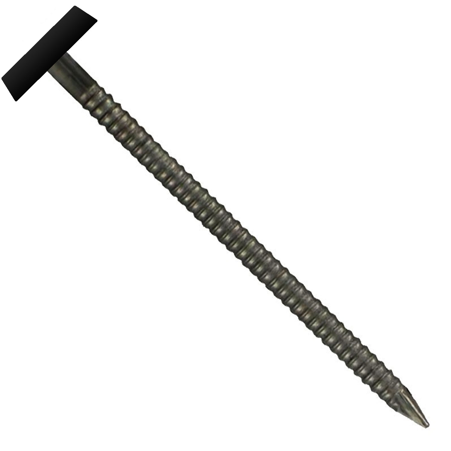 Black 65mm Plastic Headed Nails (100)