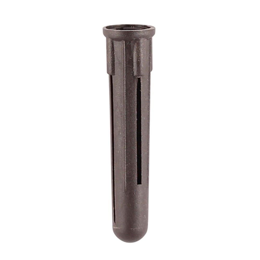 Brown 9mm Plastic Plugs (100)