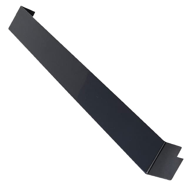Black Square 90 Degrees Face Fixed External Corner 500mm (9mm or 16mm Boards)