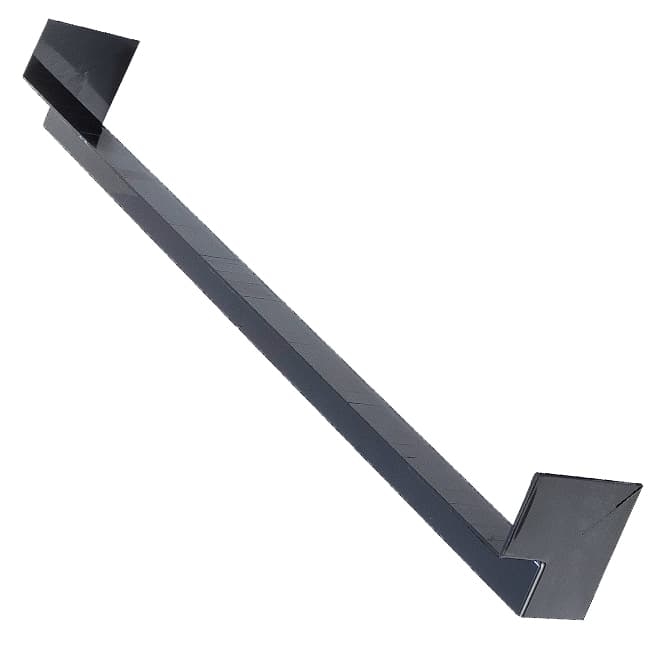 Anthracite Grey Square 90 Degree Internal Corner 500mm (9mm or 16mm Boards)