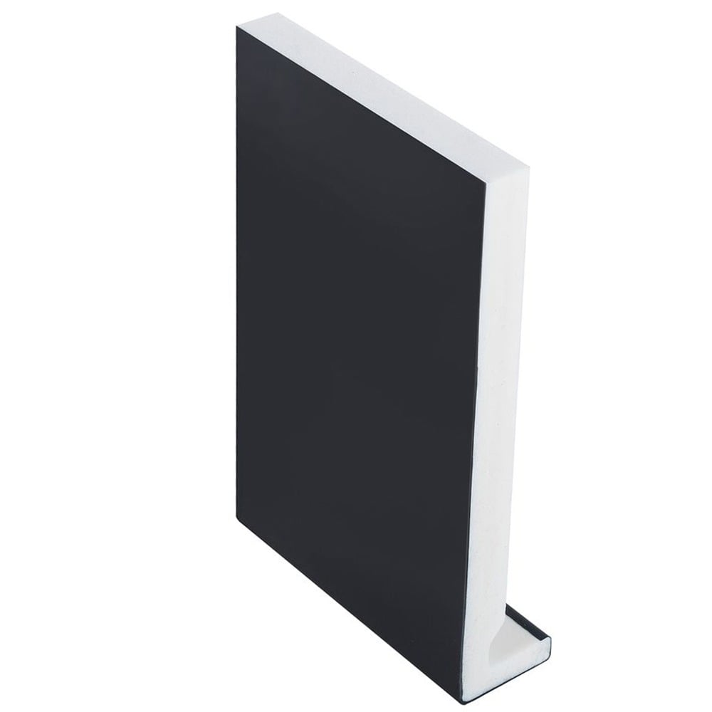Black Square 16mm x 175mm Square Fascia Board (5m) Black Square 16mm x 175mm Square Fascia Board (5m)