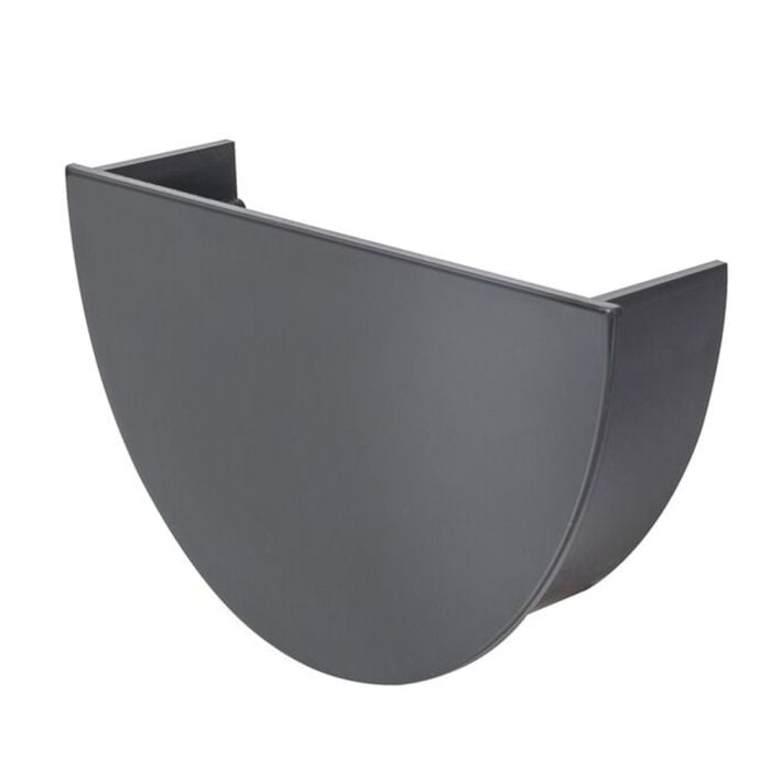 Anthracite Grey 114mm Deep Internal Stopend