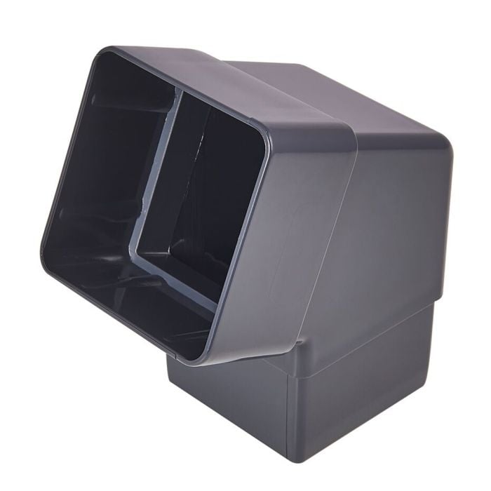 Anthracite Grey 65mm Square 112.5 Degree Offset Bend (Kayflow)
