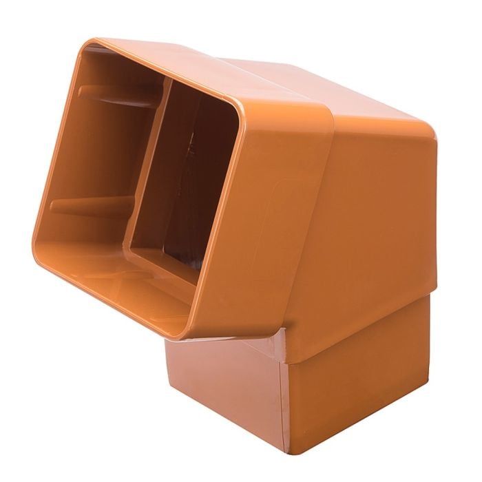 Caramel 65mm Square 112.5 Degree Offset Bend