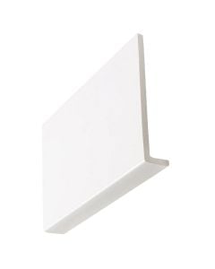 Brilliant White Square 9mm x 175mm Reveal Liner Fascia Capping Board (5m)