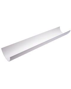 White 112mm Half Round Gutter (4m)