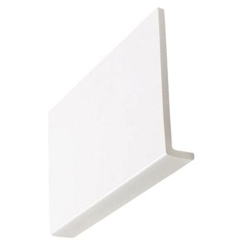 Brilliant White Square 9mm x 175mm Reveal Liner Fascia Capping Board (5m)