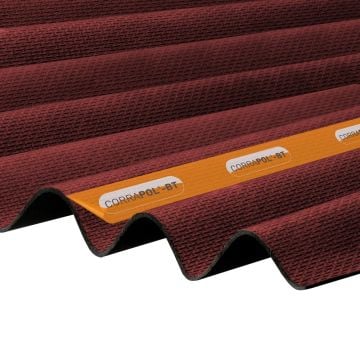 Corrapol BT Corrugated Bitumen Sheet (40mm | 930mm x 2,000mm)