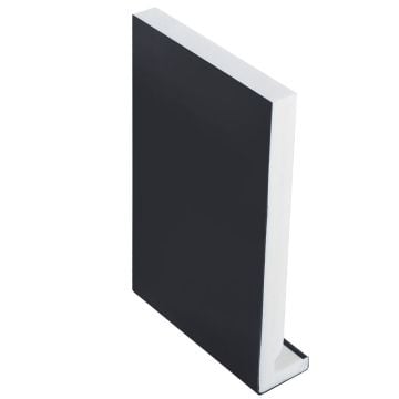 Black Square 16mm x 200mm Square Fascia Board (5m)