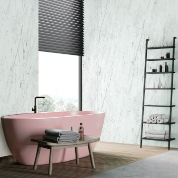 Bianco Spino Wall Panels Sample