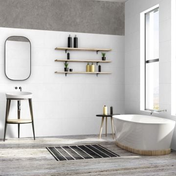 White Stone ZX Wall Panel Sample