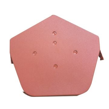 Terracotta Angled Ridge Cap (Easy Trim)