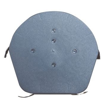 Grey Half Round Ridge Cap (Easy Trim)