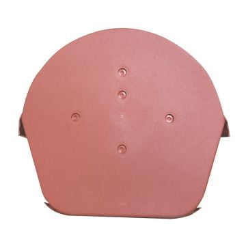 Terracotta Half Round Ridge Cap (Easy Trim)