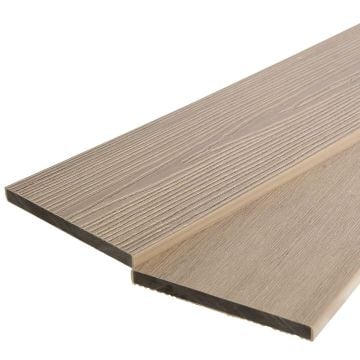 Ecodek Evolution Composite Decking Fascia Board – Ash – 3.6m