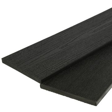 Ecodek Evolution Composite Decking Fascia Board – Black – 3.6m