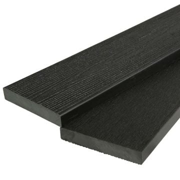 Ecodek Evolution Composite Decking Starter Board – Black – 3.6m