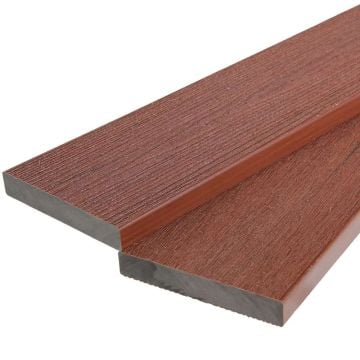 Ecodek Evolution Composite Decking Starter Board – Cherry – 3.6m