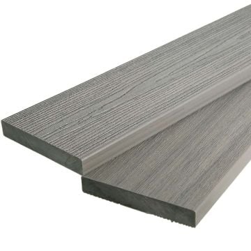 Ecodek Evolution Composite Decking Starter Board – Smoke Grey – 3.6m
