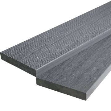 Ecodek Evolution Composite Decking Starter Board – Stone Grey – 3.6m