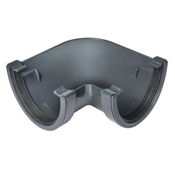Anthracite Grey 114mm Deep 90 Degree Angle 