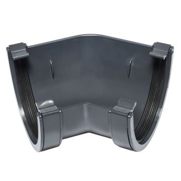 Anthracite Grey 114mm Deep 135 Degree Angle 