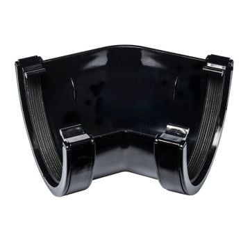Black 114mm Deep 135 Degree Angle 