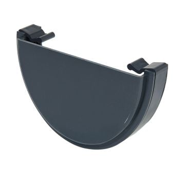 Anthracite Grey 114mm Deep External Stopend 
