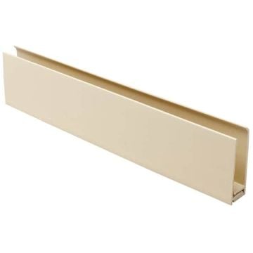 Sand two part top edge trim for Kavex external cladding (5m)
