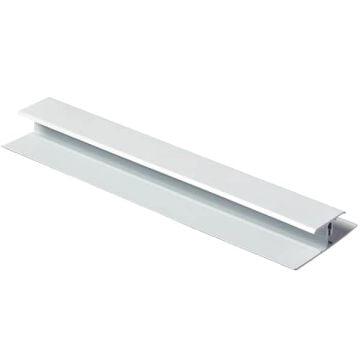 Light blue two-part centre joint trim for Kavex external cladding (5m)