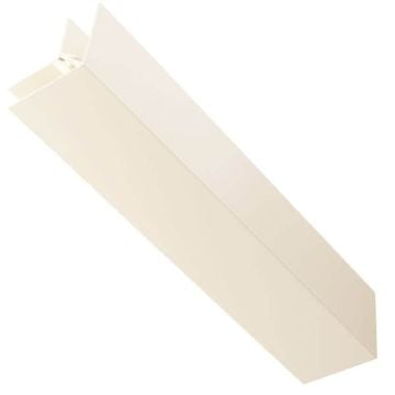 Cream two part internal or external corner trim for Kavex external cladding (5m)