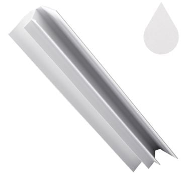 Brilliant White Cladding Internal Corner Trim (5m)