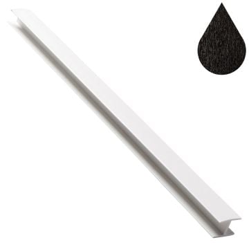 Black Ash Flat Soffit Joiner 5m (9mm boards)
