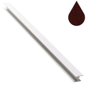 Rosewood Flat Soffit Joiner 5m (9mm boards)