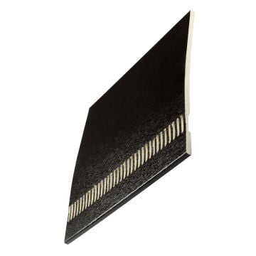 Black Ash 9mm x 150mm Vented Soffit Board (5m)